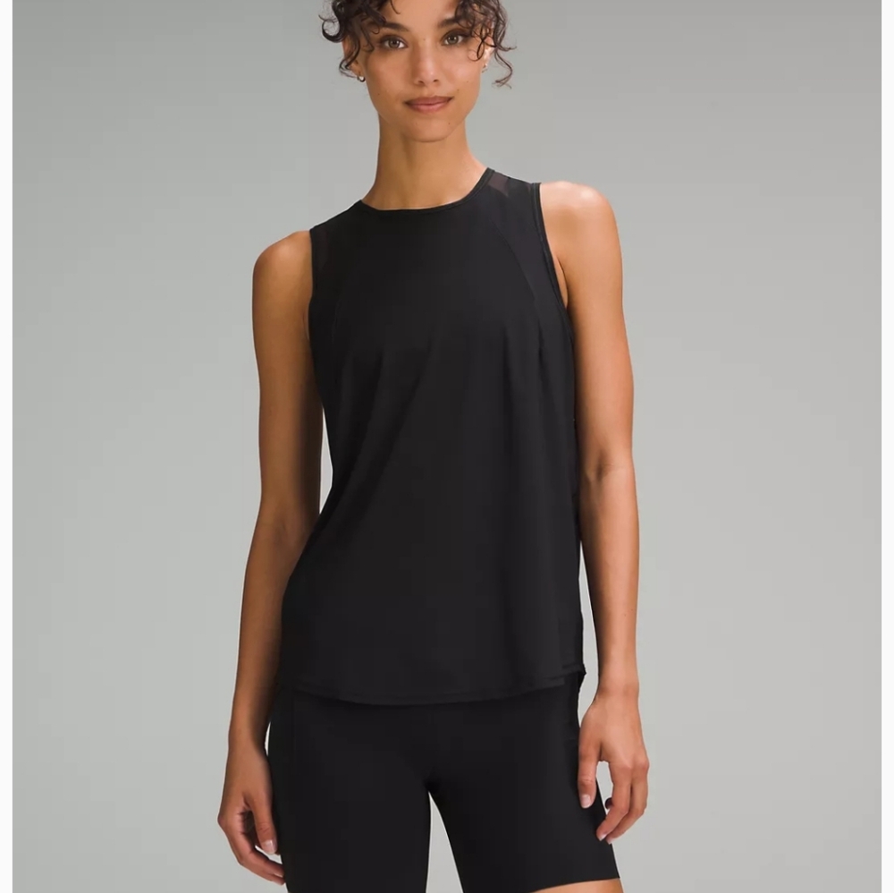 NWT Lululemon Sculpt Tank Top, Black, Size 2